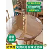 Mantel Redondo Transparente de Plástico Blando PVC para Mesa, Mantel para el Hogar, Impermeable, Resistente al Aceite, Resistente al Calor, Cubierta Redonda para Mesa