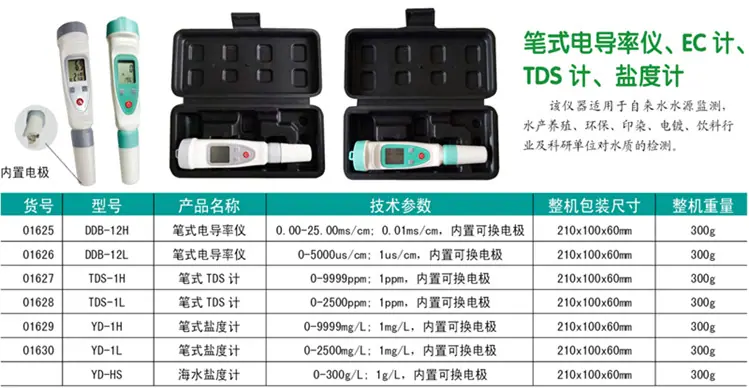 笔试电导率仪参数