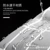 Yunyang Simples Estilo Japonês Cortina de Chuveiro Espessada Cortina Divisória Impermeável Tecido de Poliéster Gancho Peso 160g