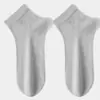 Calcetines de Seda Ultradelgados para Hombre, Calcetines Cortos de Seda de Verano, Calcetines Antibacterianos Clásicos de Color Sólido, Calcetines Zhuji