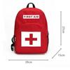 Em estoque saco de primeiros socorros Oxford pano mochila portátil família bolsa médica mochila de resgate portátil