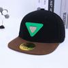 Sombreros Infantiles de Comercio Exterior con Parche de Letra g, Gorras Hip-Hop con Bloques de Color, Gorras de Béisbol de Ala Plana para Street Dance, Sombreros de Sol para Primavera y Verano