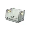 Cesta de Almacenamiento Organizadora Caja de Almacenamiento de Plástico para Baño Cocina Caja de Almacenamiento para Artículos Varios de Escritorio Caja de Almacenamiento para Cosméticos