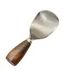 Cuchara para Arroz de Acero Inoxidable, Estilo Japonés, de Pie, Paleta para Arroz Antiadherente, Cuchara para Arrocera Doméstica, Cuchara para Arroz Resistente a Altas Temperaturas