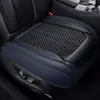 Almofada de carro tudo incluído quatro estações Universal novo conjunto de três peças Capa de assento principal de couro gelada seda respirável antiderrapante