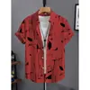 Nova Camisa de Manga Curta Xadrez de Verão Moda Masculina Casual Fina Versátil Bonita Simples