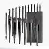 Set de Pinceles de Maquillaje 18 Piezas Base Polvo Corrector Sombra de Ojos Rubor Aplicador de Pincel de Maquillaje Base Set de Viaje