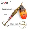 Señuelo Cuchara Giratoria Ftk para Lanzamiento a Larga Distancia, Spinner Ponderado para Pargo Negro, Carpa Cruciana y Lubina, Transfronterizo