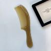 Peine para Tendones, Peine de Media Luna Tallado, Peine Masajeador sin Mango, Peine Portátil, Cuidado del Cabello, Peine Meridiano para Masaje del Cuero Cabelludo, Especial para Mujeres