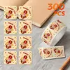 Pegatinas de Gracias Pegatinas Cuadradas para Sellar 300 Piezas Etiquetas Adhesivas Venta al por Mayor Lindas Pegatinas para Diario