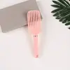 Peine de Estilo Esponjoso para Mujeres, Peine de Masaje para Uso en Casa, Peine Alisador de Cabello Esponjoso, Peine Curvo con Costillas, Venta al por Mayor desde el Fabricante