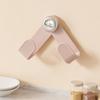 Estilo Crema de Cocina Multifuncional Ventosa Tapa de Olla Estante de Almacenamiento Hogareño Diseño para Colgar en la Pared Ahorro de Espacio Estante de Almacenamiento sin Perforaciones