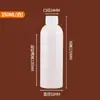 En stock, venta al por mayor, 20, 50 y 100 ml, botellas de plástico blancas de PE, pequeñas botellas de muestra, botellas de líquido selladas.