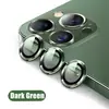 Adecuado para película protectora de lente de cámara de Apple iPhone 18 Pro Max/17, vidrio templado, anillo de metal ojo de águila CD