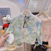 Roupa Infantil de Proteção Solar UPF50 Verão Proteção UV Seda Gelo Secagem Rápida Proteção Solar Roupa Infantil de Proteção Solar Roupa de Proteção Solar para Pais e Filhos