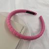 Diadema Verano Tela de Alta Gama Cuadros Diadema de Esponja Femenina Estilo Iins Pequeño Fresco Estilo Bosque Horquilla Adorno para la Cabeza