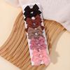 Pinza de pelo con lazo de tela de 1.6 pulgadas para niños, pinza de macarrón hecha a mano, pinza de pico de pato, accesorios para el cabello de niña 3002
