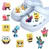Charms de Sapato Clog Desenho Bob Esponja Decorações de Fivela de Sapato Acessórios Acessórios DIY Itens em Estoque Transfronteiriços