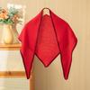 Bufanda de cachemira para mujer 100% cachemira pura otoño e invierno nuevo chal cálido para exterior toalla triangular para envolver venta al por mayor
