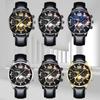 Relojes Populares para Hombre, Relojes para Hombre, Calendario Digital de Moda, Versión Coreana, Reloj de Cuarzo de Acero Inoxidable para Estudiante, Reloj Luminoso para Hombre