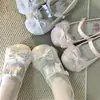 Zapatos Planos Adorables con Hebilla de Lazo de Encaje Estilo Lolita Dulce Japonés Mary Jane 2026 Otoño Nuevo Encaje Punta Redonda