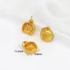 Gato da Sorte Garra Dourada Antiga Preserva-Cor para Atrair Fortuna e Bênção de Vagem de Lótus Pulseira DIY Pulseira Pingente Pequeno Lote D149