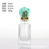 Botellas dispensadoras de vidrio para perfume en stock 30ml 50ml 100ml botellas de perfume botellas rociadoras cosméticas empaques para cuidado de la piel