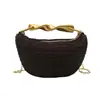 Bolso de Playa Tejido de Metal con Asa, Nuevo 2025 para Mujer, Bolso de Paja Semicircular, Diseño de Nicho