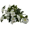 Amazon Arreglo Floral de Flor de la Mañana de 11 Ramas para Jardín Exterior, Sala de Estar, Decoración del Hogar, Decoración de Plantas y Flores, Flor Artificial