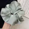 Lazo para coleta dulce y versátil para mujer, Cuerda para el pelo simple y elegante, Scrunchie de gran tamaño para verano, Accesorio para el pelo fresco y simple
