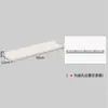 Accesorios para panel perforado ganchos decorativos estante de almacenamiento de agujero redondo organizador de escritorio de montaje en pared pegatinas magnéticas