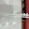 Directo de fábrica encaje de bordado soluble en agua cuentas hechas a mano color blanco y negro cristales para uñas accesorios para vestido de novia cheongsam