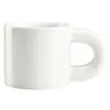 Impressão por transferência térmica, caneca de cerâmica gordinha, caneca revestida, caneca para sublimação, caneca branca para impressão de fotos e imagens, produto transfronteiriço