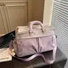 Bolsa de viaje de gran capacidad para viajes cortos, bolso de mano para viajes de negocios y para el día a día, bolsa de equipaje de almacenamiento deportiva y de fitness unisex