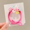 Lazo para el Cabello Dulce de Gama Alta Versátil para el Día a Día Nuevo Lazo para el Cabello 2026 Alta Elasticidad Suave Dibujos Animados Anillo para el Cabello Infantil Accesorio para el Cabello