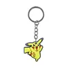 Fornecido diretamente pelo fabricante, Pingente de chave Pokémon Borracha macia de PVC Chaveiro de carro Decoração de festa DIY Presente