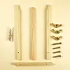 Trípode Mini Desmontable Caballete Plegable de Madera Tablero para Pintura al Óleo Soporte de Escritorio Tipo Trípode para Bocetos Pequeño Soporte de Madera