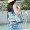 Nova bolsa de praia pvc lavável bolsa de cosméticos transparente à prova d'água bolsa de gelatina viagem Fitness Natação bolsa de armazenamento portátil