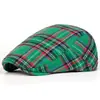 Gorra Plana de Pedido de Comercio Exterior para Hombres y Mujeres, Gorra de Boina Literaria Retro para Primavera y Verano, Boina Estilo Old Money, Transfronterizo
