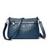 Bolso Transfronterizo para Mujer Gran Capacidad Bolso Repujado Nuevo Modelo 2026 para Mujer Bolso para Mamá de Mediana Edad Bolso para Suegra Bolso de Hombro Único Cruzado