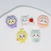 Acessórios para Capa de Celular com Patch Chiikawa de Desenho Animado Caseiro Acessórios de Resina Grampo de Cabelo Joias DIY