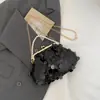 Bolsas Lantejoulas da Moda para o Verão de 2026, Bolsas Transversais Versáteis com Corrente, Bolsas de Fecho, Bolsas Pequenas, Bolsas de Ombro