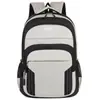 Mochila de negocios de gran capacidad para portátil, diseño simple para estudiantes de secundaria, preparatoria y universitarios, mochila ligera para viajes y negocios