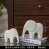 Ornamento Moderno Minimalista Cor Morandi Cavalo de Madeira Criativo Dara Decoração de Casa Sala de Estar Gabinete de TV Decoração de Mesa de Centro