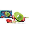 Brinquedo de Carrinho de Trilho de Puxar Novo Produto Transfronteiriço Alta Velocidade Inércia Elástico Pista Multicamadas Conjunto de Brinquedos de Combinação para Crianças