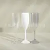 Suministro directo de fábrica vaso de champán de plástico vaso de vino tinto acrílico 170MLPC copa de champán copa de champán