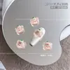 Novos Acessórios para Nail Art de Avatar de Desenho Animado Mini, Super Fofos e Frescos, Ursinho, Laço, Coelho Pequenas Decorações Atacado