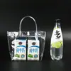 Bolsas de Sacola de Plástico PVC em Estoque para Doces de Casamento, Flores e Sacolas de Presente, Sacolas Transparentes para Embalagem de Presente com Logo Personalizável