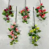 Ramas Pequeñas de Manzana Artificiales para Decoración Suave de Año Nuevo, Entrada, Decoración de Sala de Estar, Adornos para Mueble de TV, Frutas de Espuma, Frutas Rojas, Bayas Artificiales