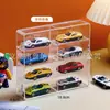 Frete Grátis Caixa de Armazenamento para Modelos de Carro 1:64 Domeca Thomas Hot Wheels Carro de Brinquedo em Liga Caixa de Armazenamento Portátil